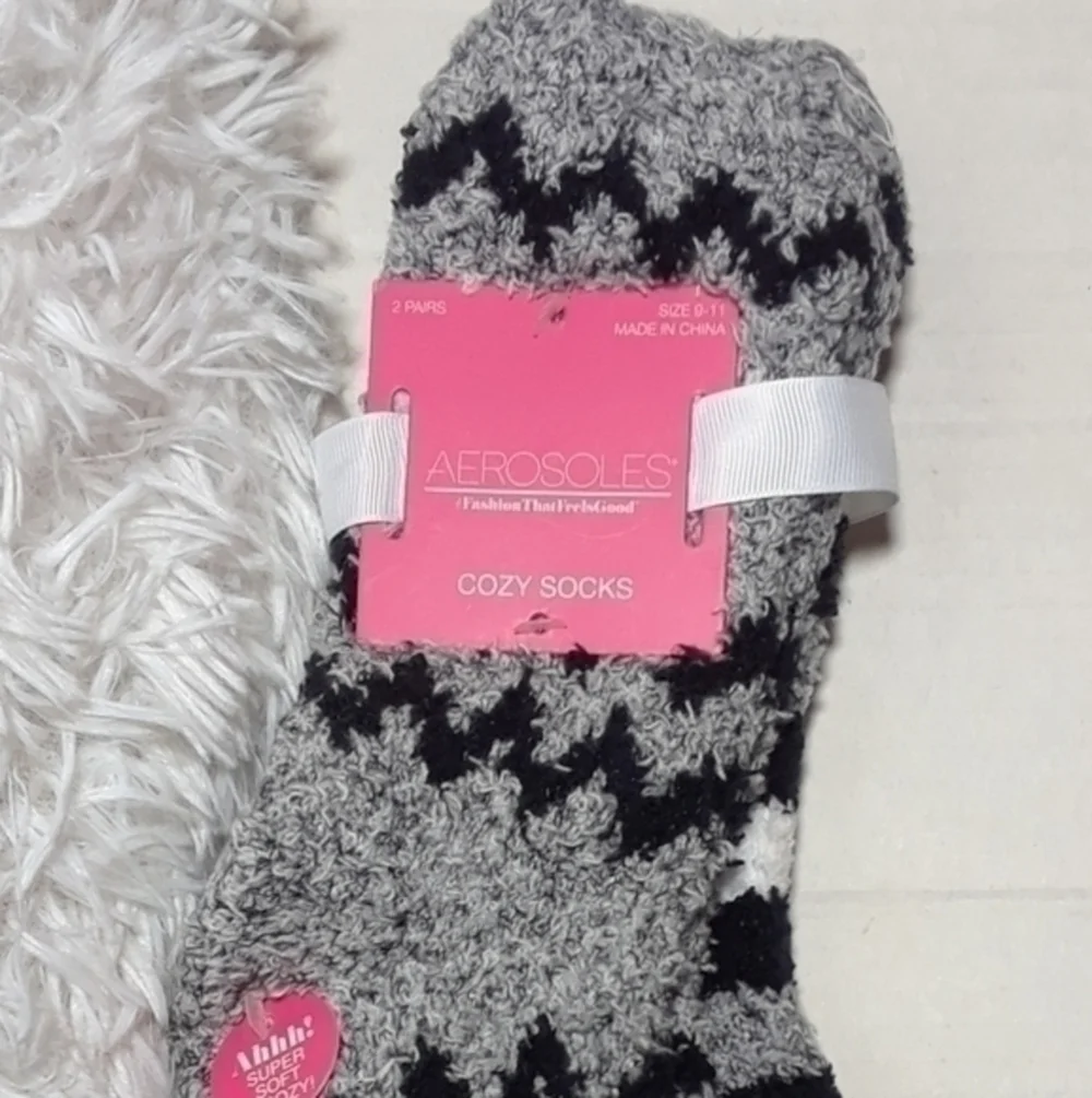 Aerosols Cozy Socks Winter & Stripes Duo- 9-11